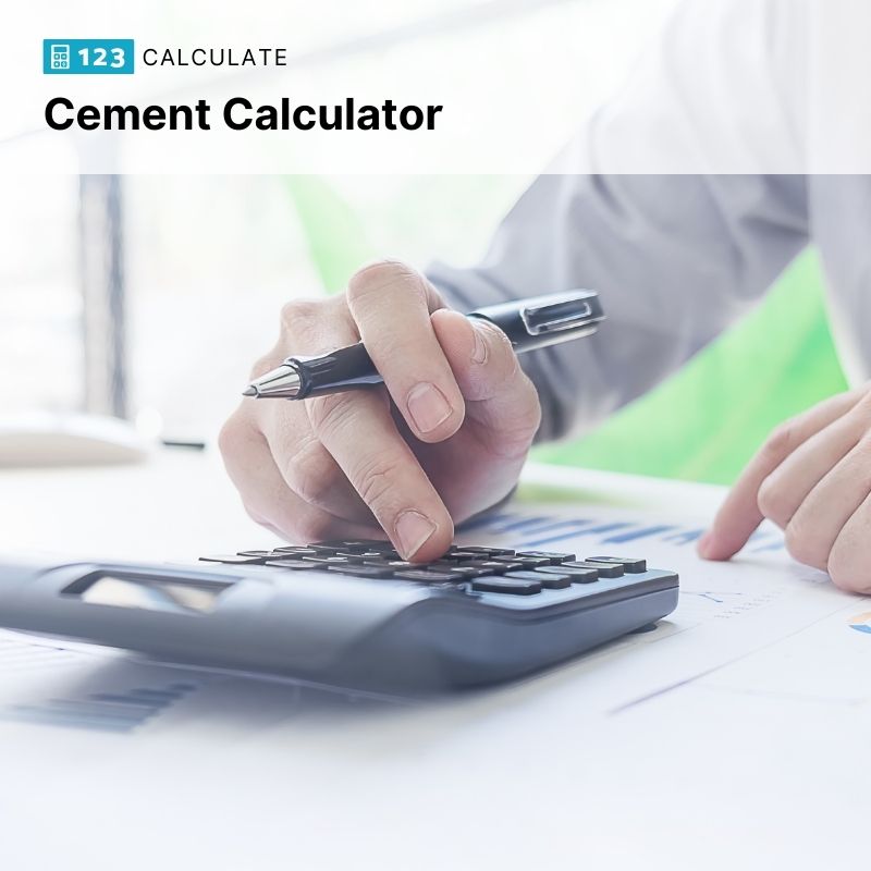 How to Calculate Cement - Cement Calculator